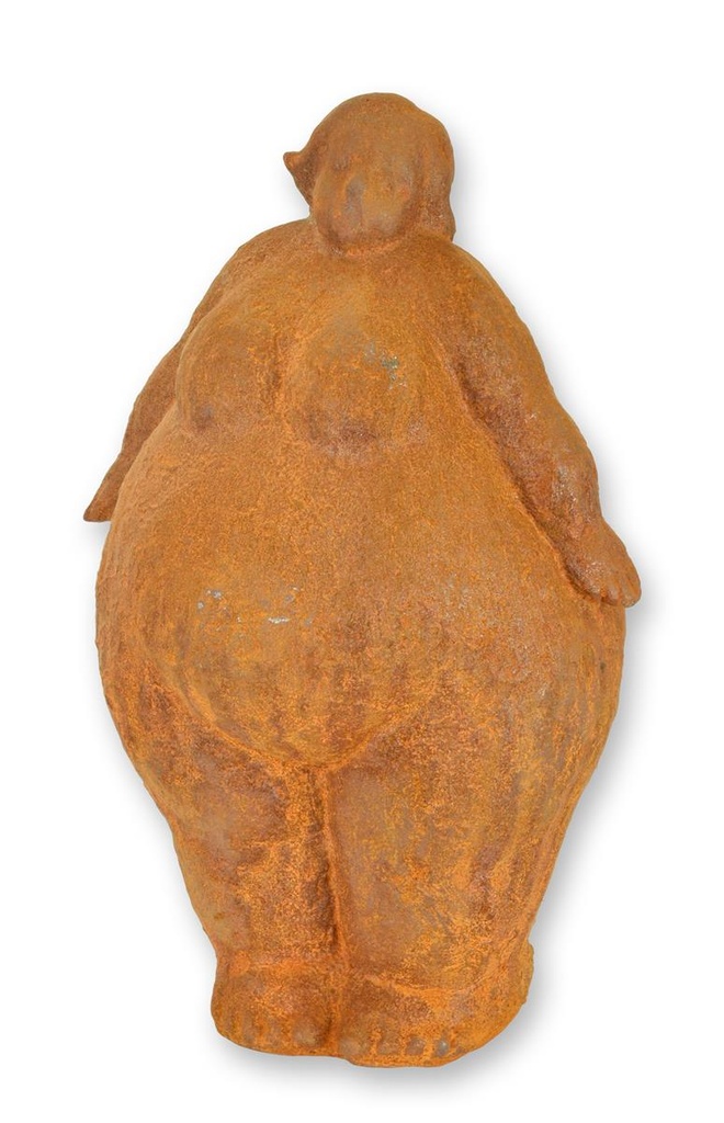 [LA-1781157] Figur Gusseisen Rostoptik Frauenakt