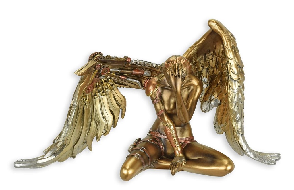Figur Harz Steampunk Engel
