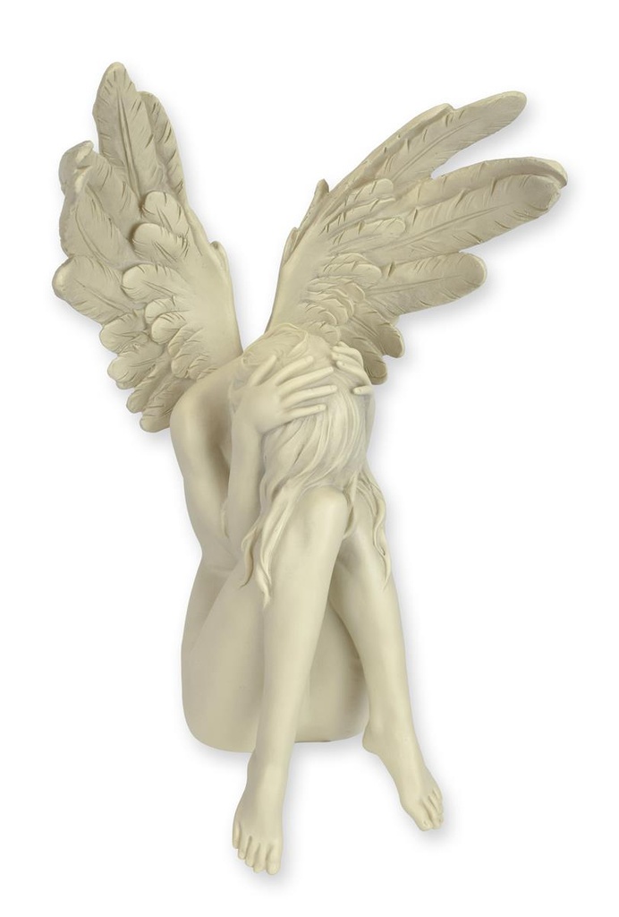 Figur Harz Liegender Engel