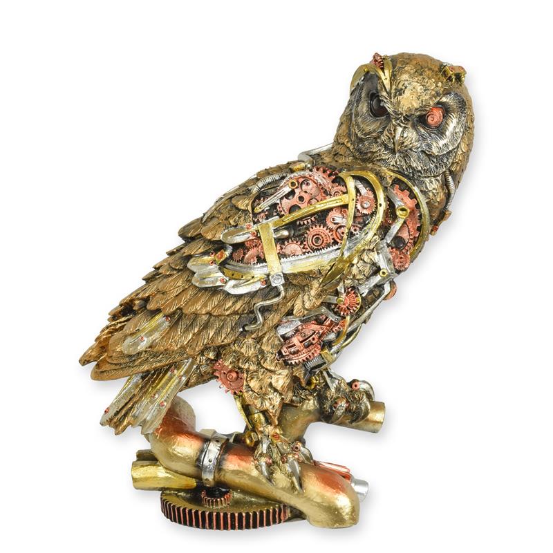 Figur Harz Steampunk Eule