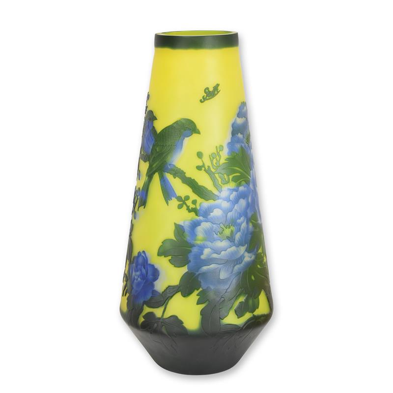 [LA-1817156] Vase Kameeglas 'Kirschblüte'