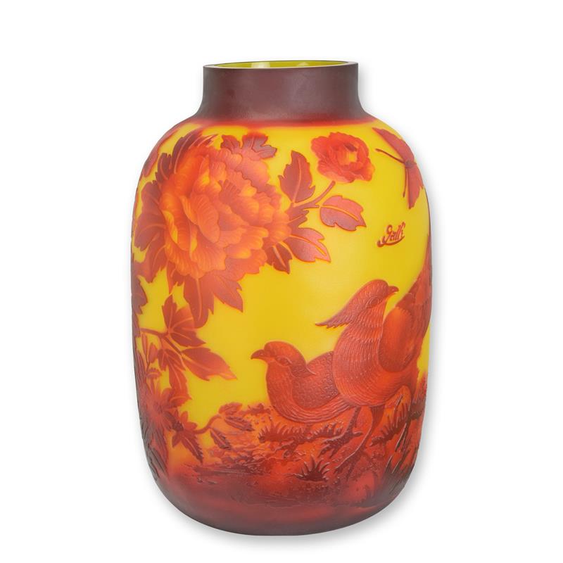 [LA-1817157] Vase Kameeglas 'Fasan'