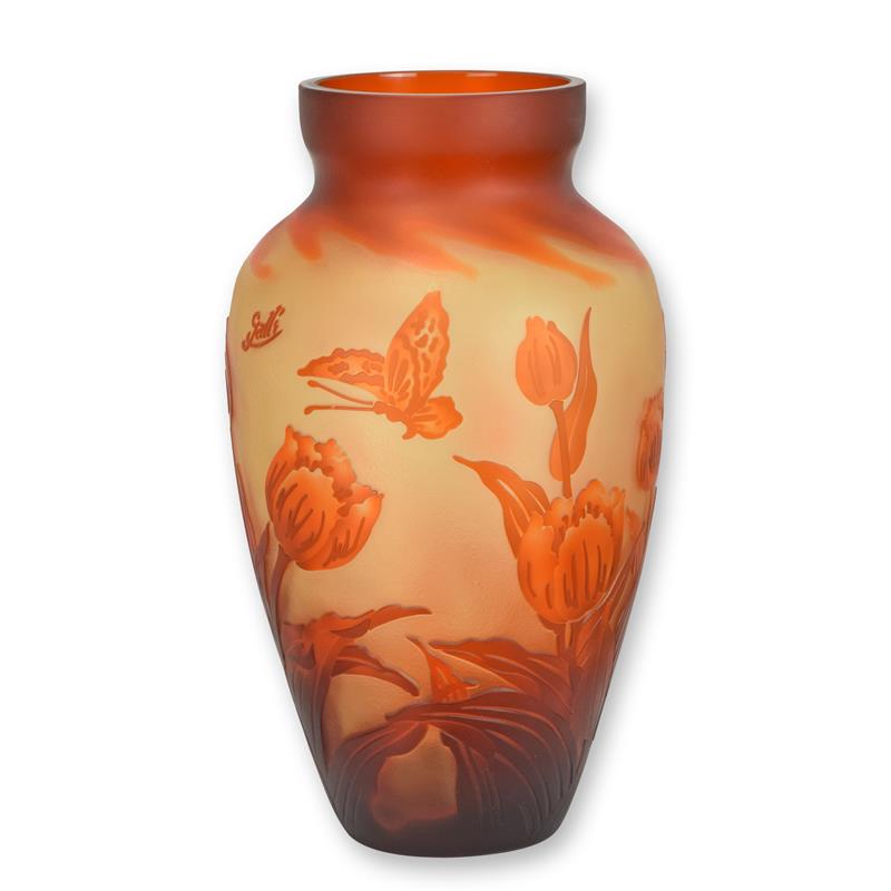 [LA-1817174] Vase Kameeglas 'Tulpe'