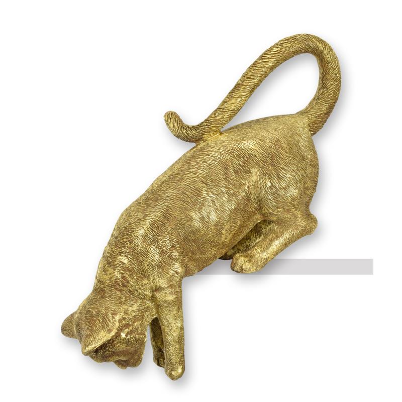 Figur Harz Katze nach unten blickend