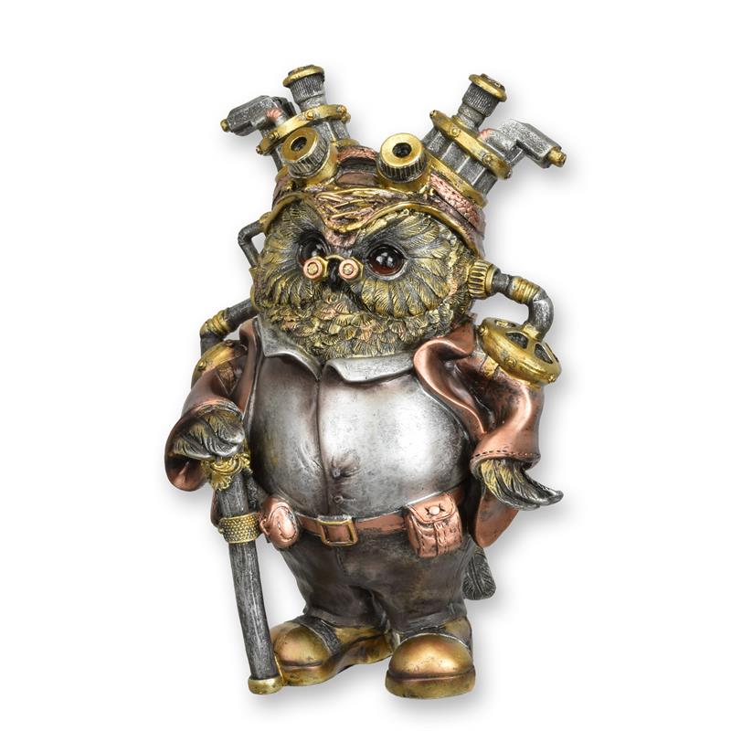 Figur Harz Steampunk Eule