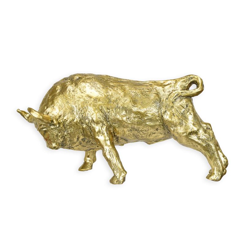[LA-1817478] Bronzeskulptur Bronzefigur Stier