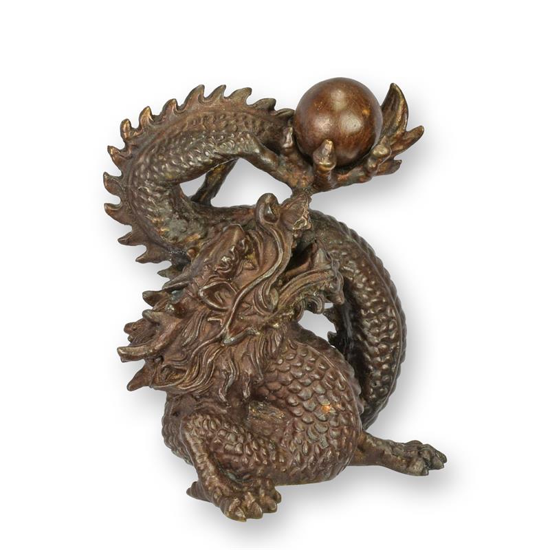 [LA-1817638] Bronzeskulptur Bronzefigur Weisheitsperle