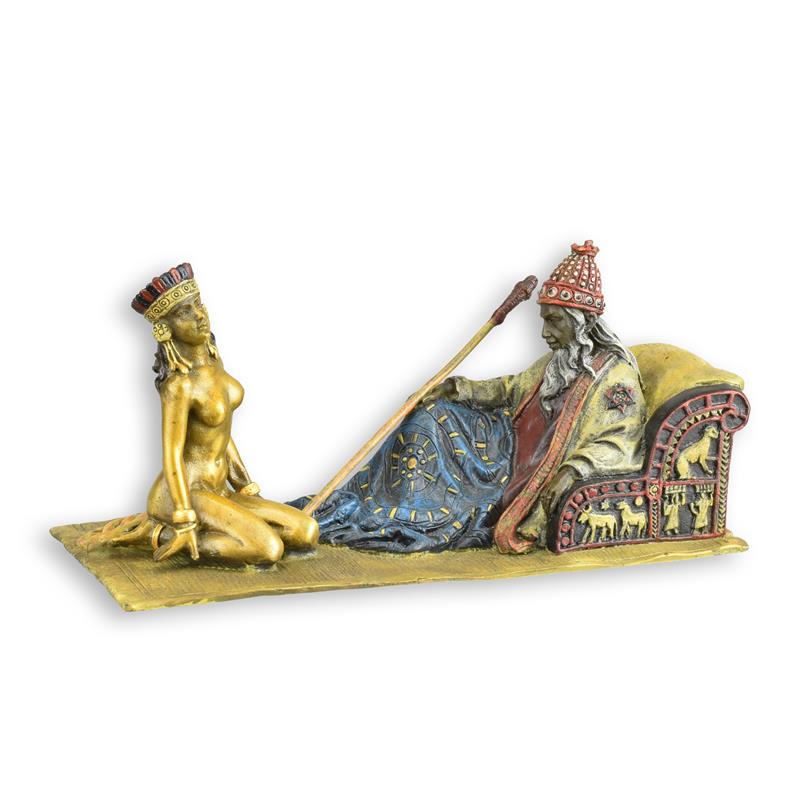 [LA-1817686] Bronzeskulptur Bronzefigur Orientalisch