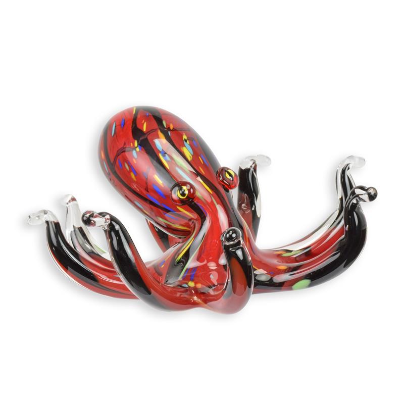 [LA-1817811] Figur Glas Murano-Stil Oktopus