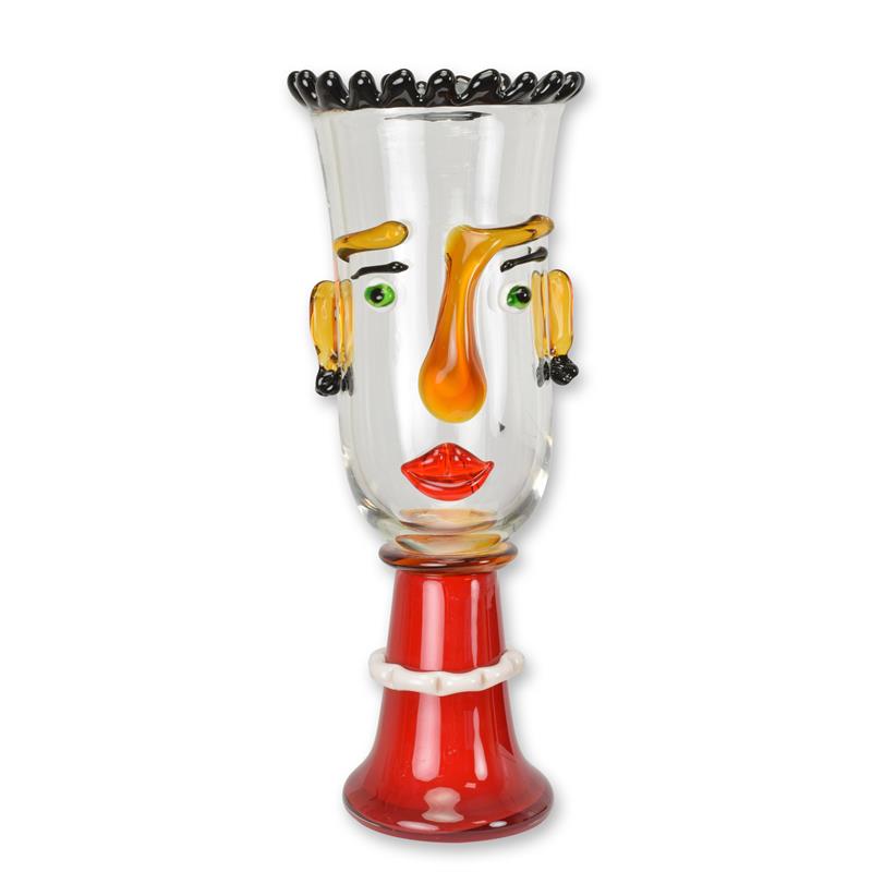 [LA-1817823] Vase Glas Murano-Stil Abstrakt