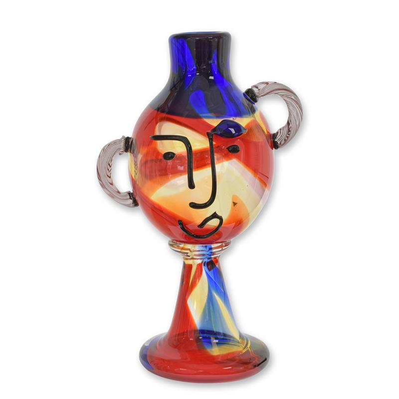 [LA-1817824] Vase Glas Murano-Stil Abstrakt