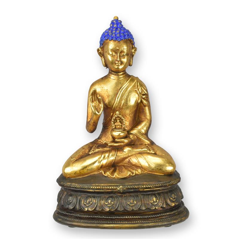 [LA-1817844] Figur Harz Buddha