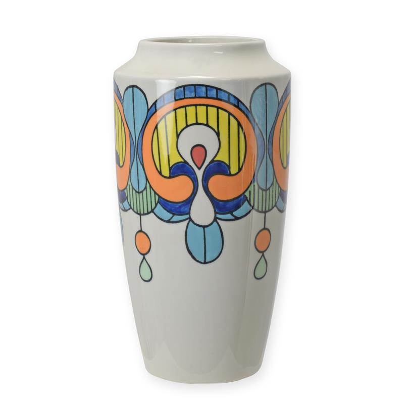 [LA-1818009] Vase Porzellan Art Déco Blumen