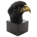 Bronzeskulptur Bronzefigur Vogel Adlerkopf Mittel Art-Deco-Stil
