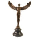 Bronzeskulptur Bronzefigur Griechische Mythologie Ikarus Ikaros Angel