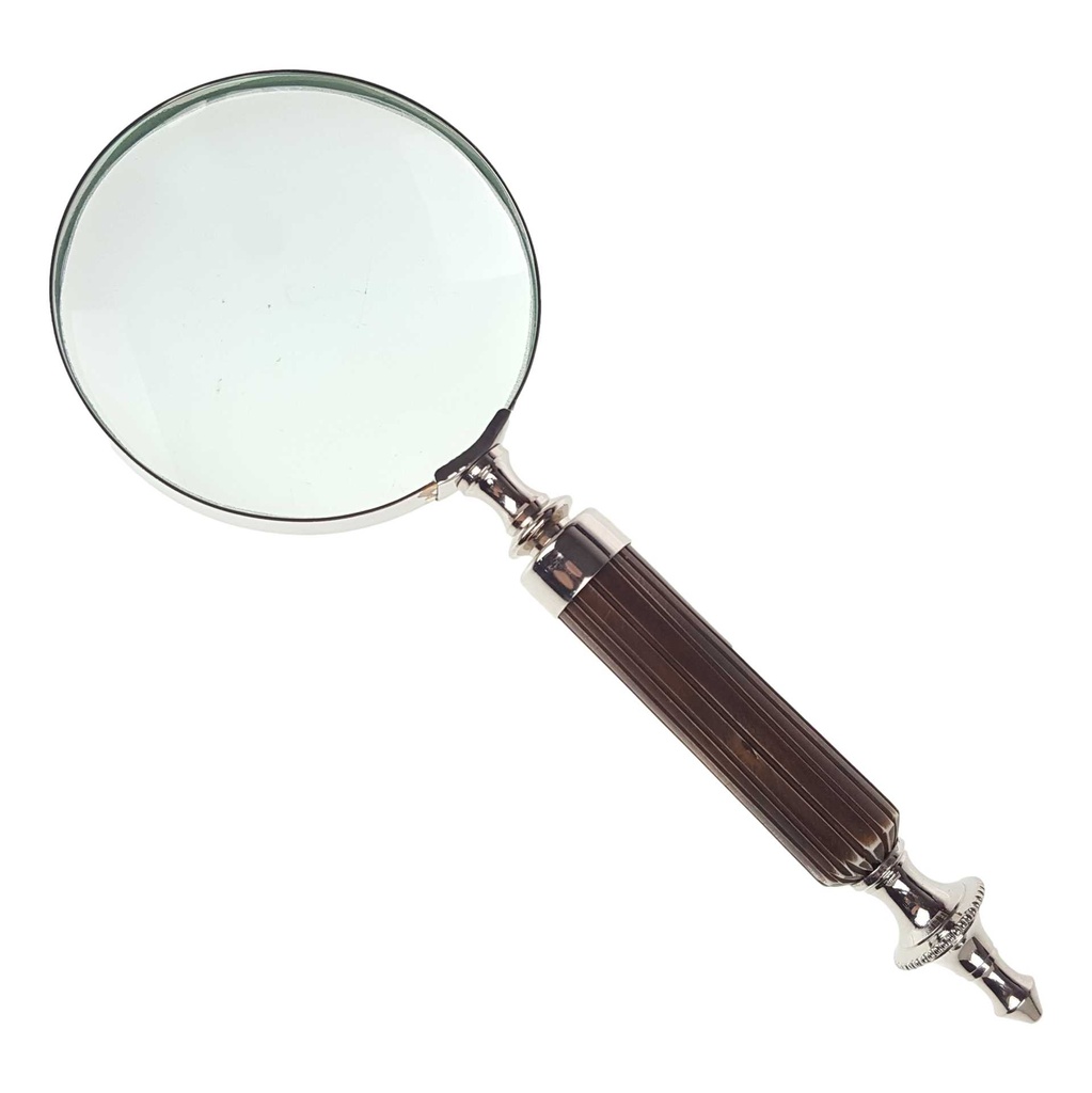 [LA-39785] Leselupe Handlupe Vergrößerungsglas vernickelt