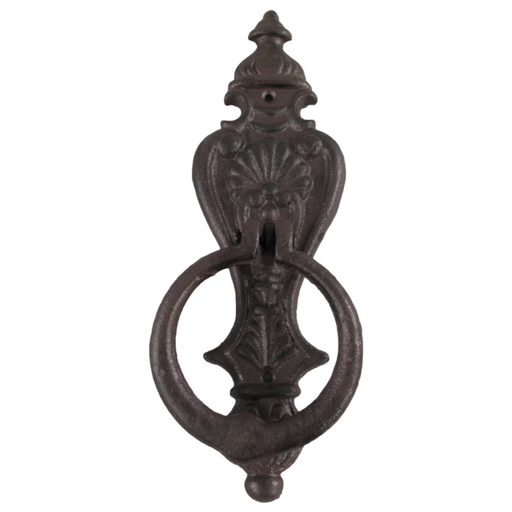 [LA-41159] Wandglocke Türglocke Türklopfer Figürchen Gusseisen
