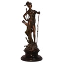 Bronzeskulptur Bronzefigur Diana Siegreich