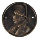 Wandschild Wandplakette Gusseisen Napoleon