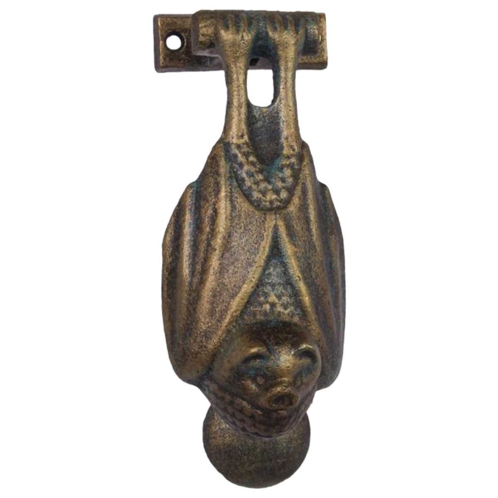 [LA-43722] Wandglocke Türglocke Türklopfer Gusseisen Fledermaus