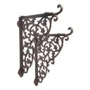 Regalhalter Regalträger Eckwinkel Gusseisen 2er Set