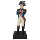 Figur Skulptur Gusseisen Napoleon auf Sockel H 28 cm