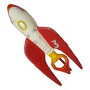 Flaschenöffner Bieröffner Kronkorkenzieher Rakete bunt 16,1 cm Gusseisen