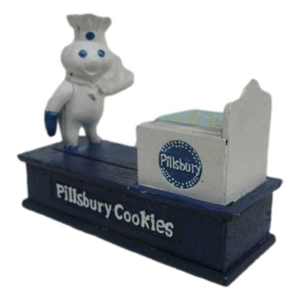 [LA-44221] Spardose Geldbank Skulptur Gusseisen Dough Boy mechanisch
