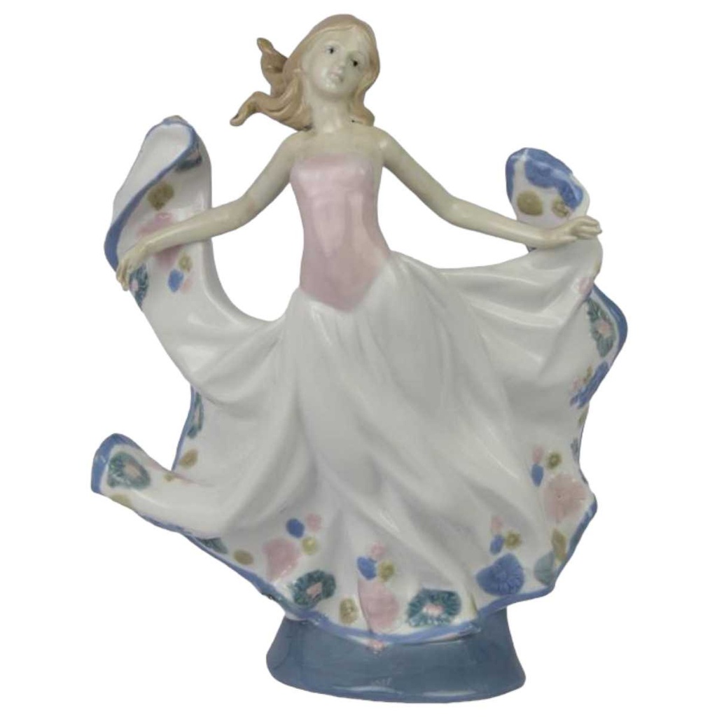 [LA-45009] Figur Porzellan Tänzer