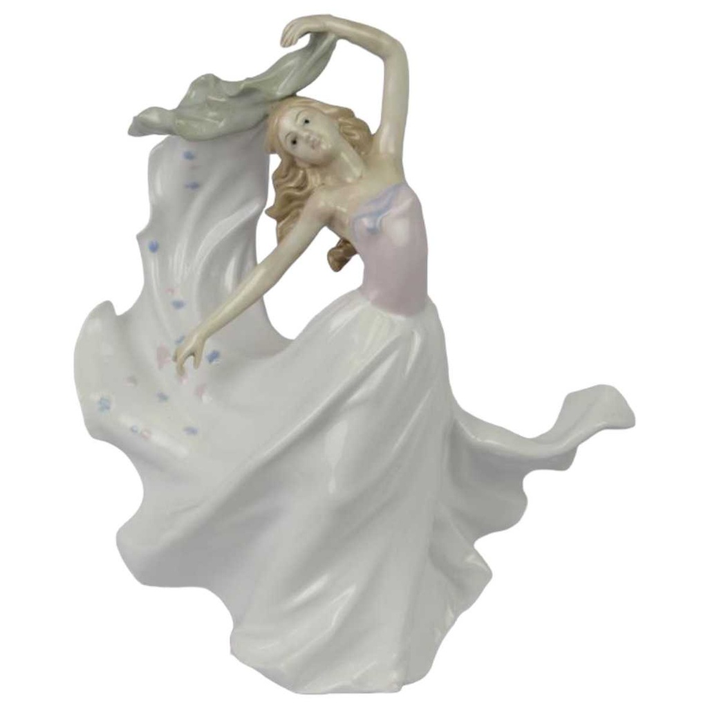 [LA-45010] Figur Porzellan Tänzer