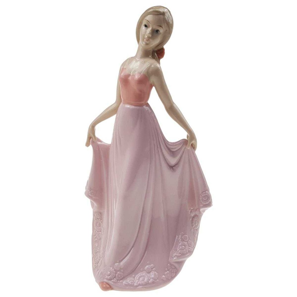 [LA-45017] Figur Porzellan Tänzer