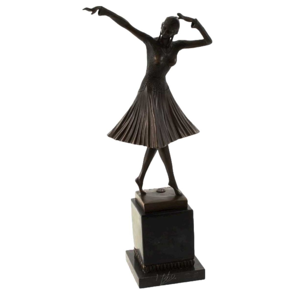 [LA-46190] Bronzeskulptur Bronzefigur Miro