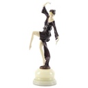 Bronzeskulptur Bronzefigur Herbsttänzerin The Autumn Dancer