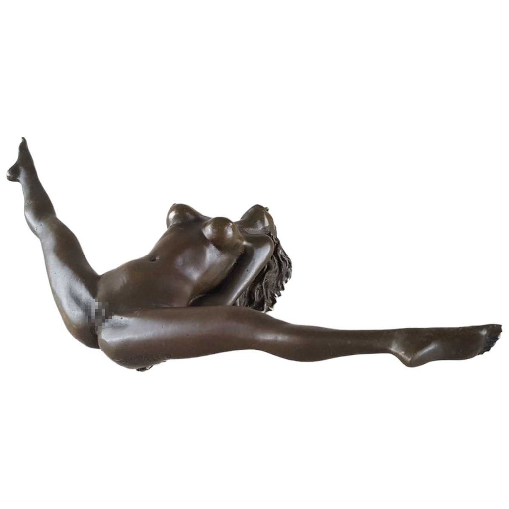 [LA-46270] Bronzeskulptur Bronzefigur Erotik Briefbeschwerer