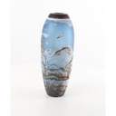 Vase Cameo Glasvase Motivvase Winterlandschaft
