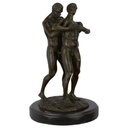 Bronzeskulptur Bronzefigur Erotik Liebesakt Nackte Gays Boys Jungs Männer Paar