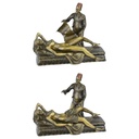 Bronzeskulptur Bronzefigur Liegende Nackte Frau