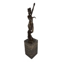 Bronzeskulptur Bronzefigur Tanzender Akt
