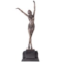 Bronzeskulptur Bronzefigur Tänzerin Egyptian Dancer nach D.H.Chiparus Art-Deco-Stil
