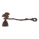 Kerzenlöscher Kerzen Löschhut Flammenstopper Gusseisen Eichhörnchen Nuss