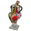 Figur Glas Murano-Stil Tänzerin