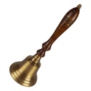 Schulglocke Messing Groß