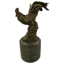 Bronzeskulptur Bronzefigur Huhn