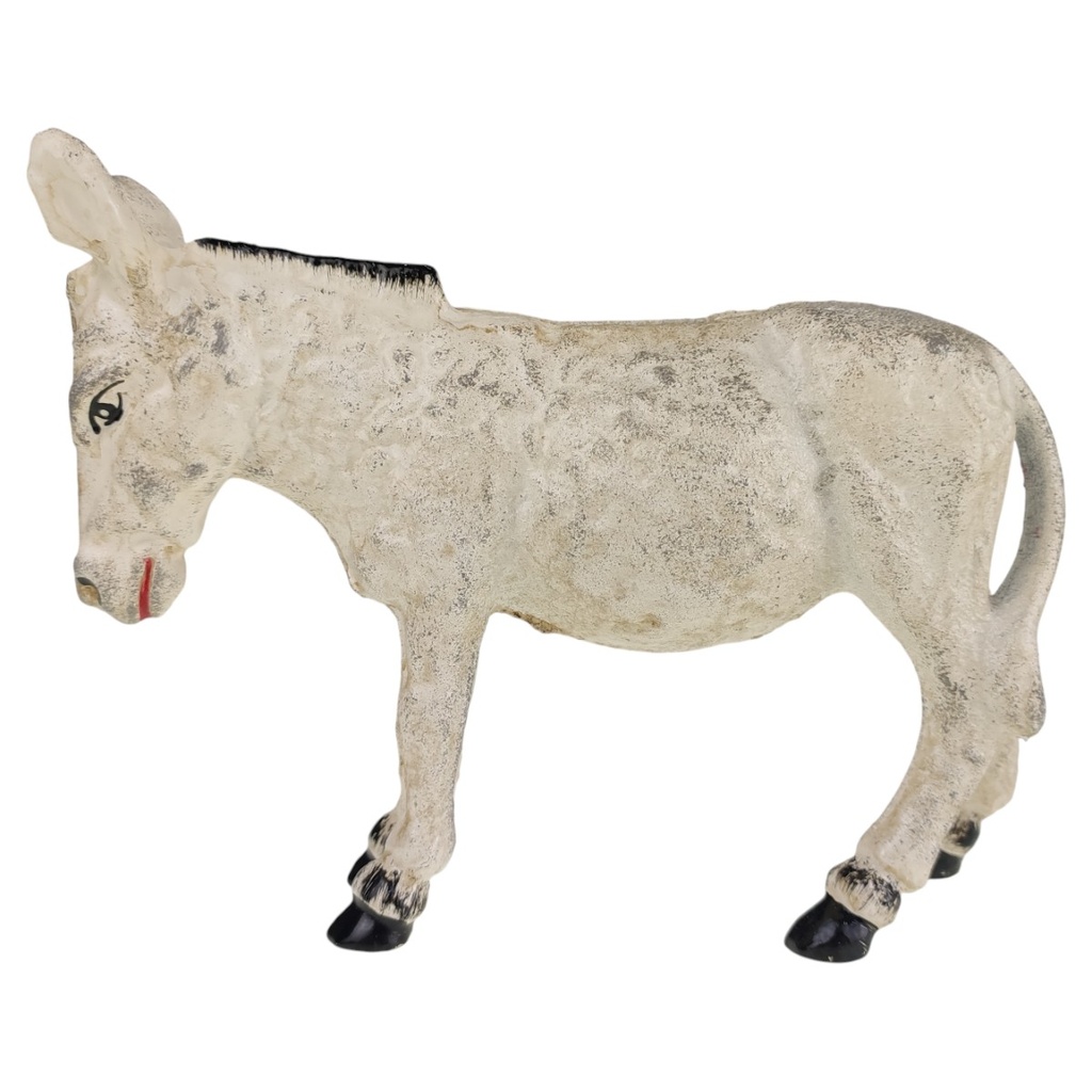 [LA-70938] Spardose Geldbank Skulptur Gusseisen Esel