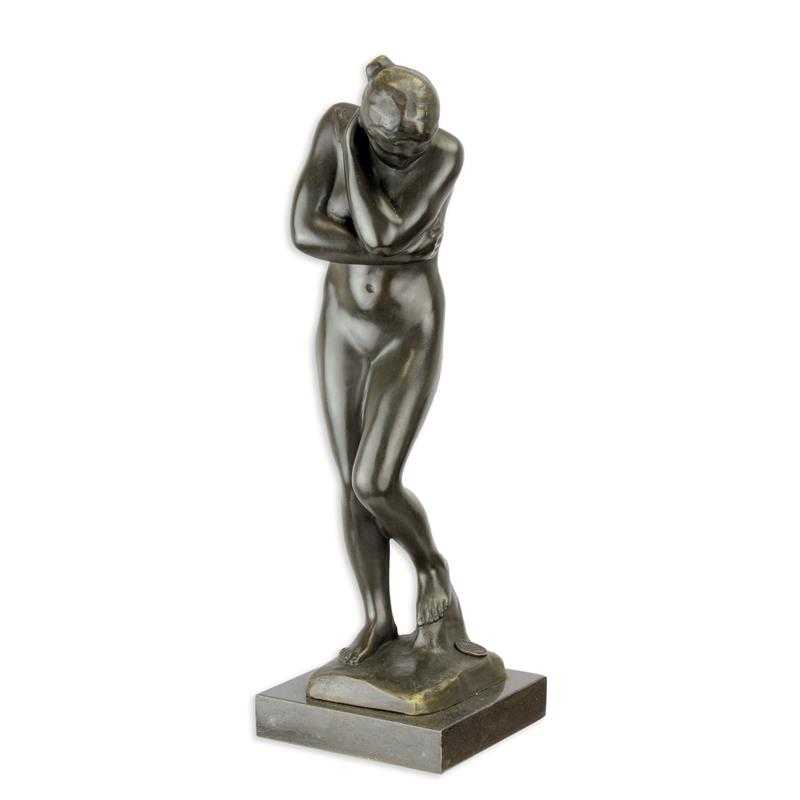 [LA-81486] Bronzeskulptur Bronzefigur Von Eve