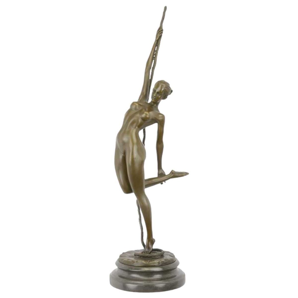 [LA-82471] Bronzeskulptur Bronzefigur Erotik