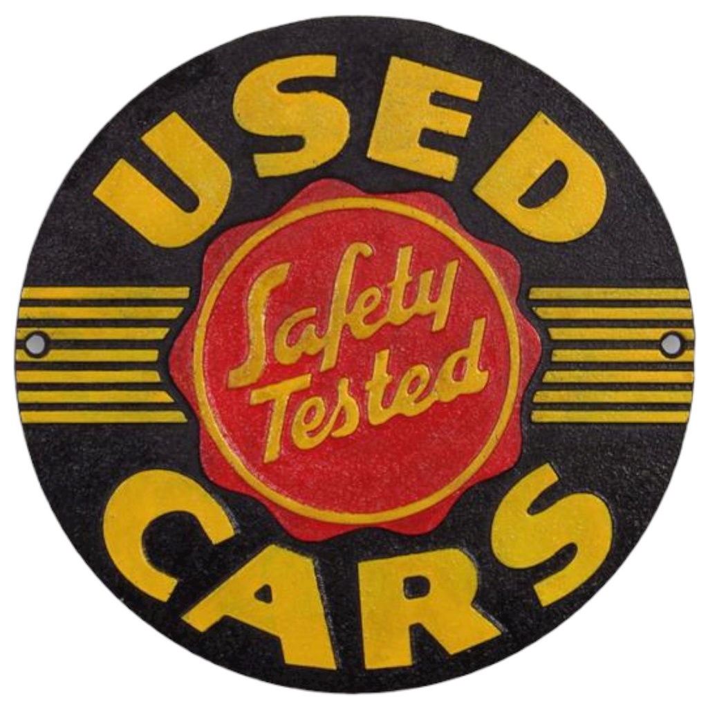[LA-82611] Wandschild Wandplakette Gusseisen Used Cars