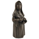 Bronzeskulptur Bronzefigur Tischglocke Bronze Nonne