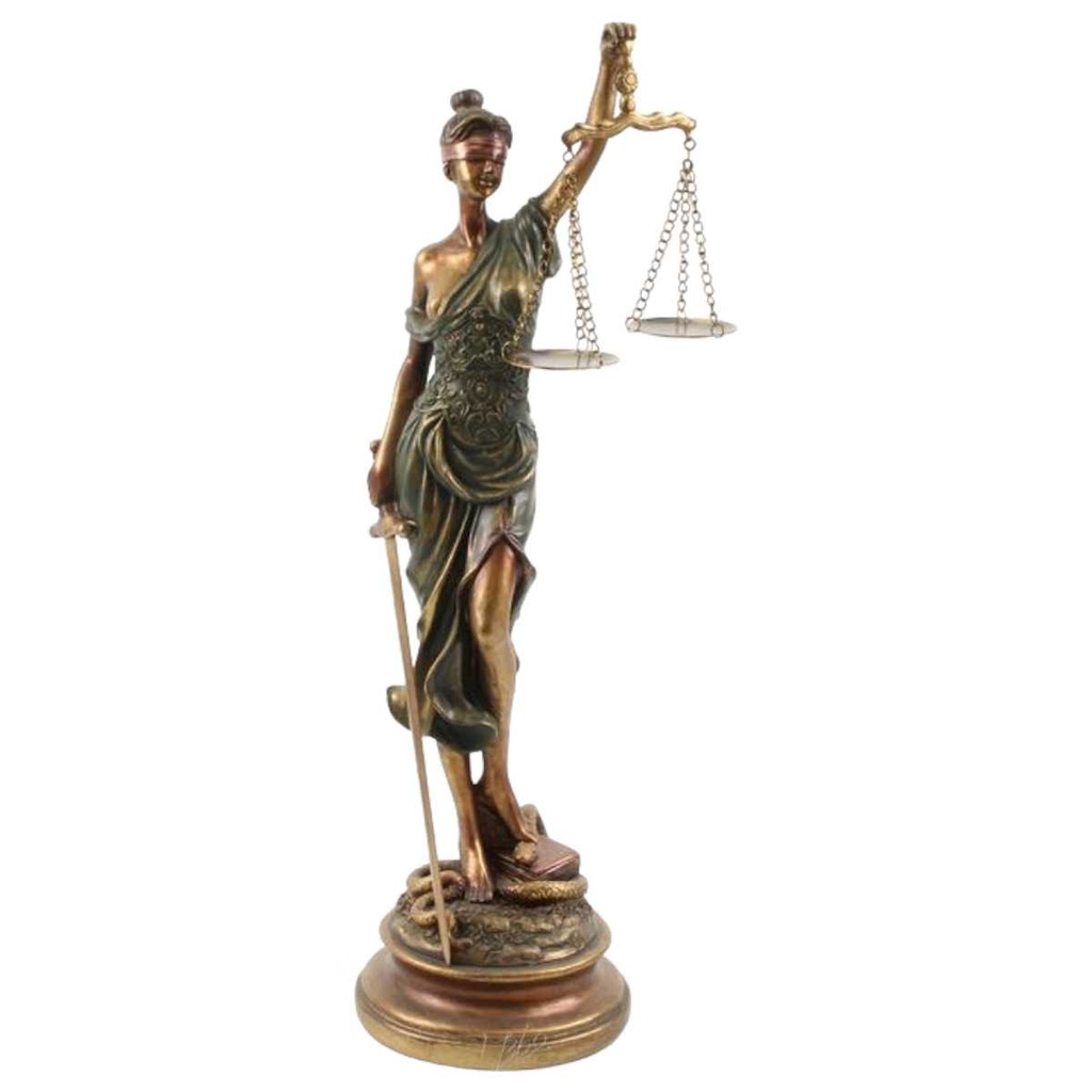 [LA-83194] Figur Harz Lady Justice