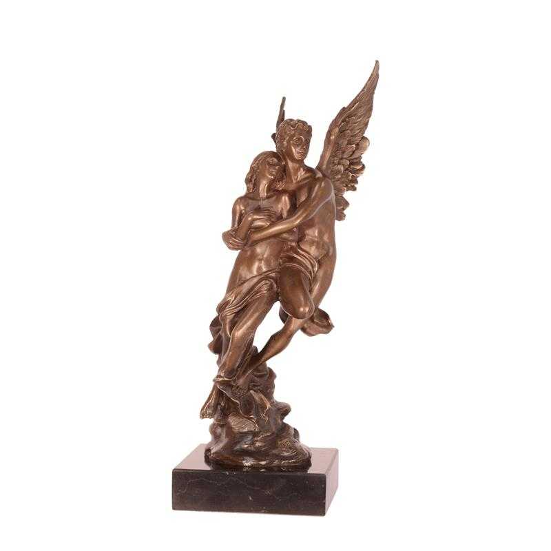[LA-83887] Bronzeskulptur Bronzefigur Amor und Psyche